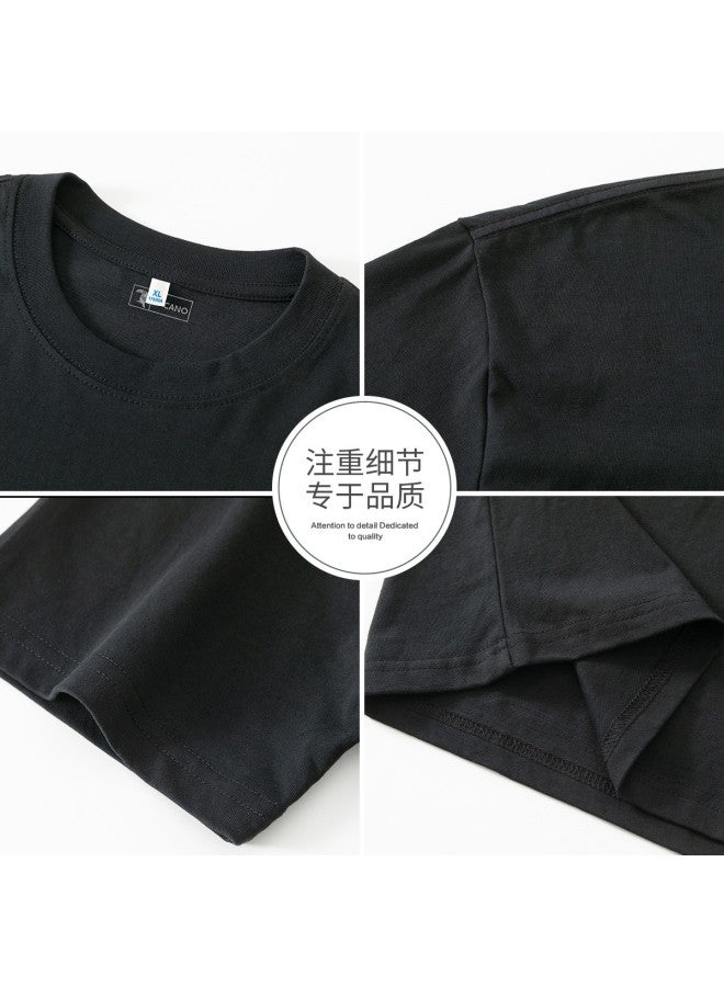 Tucano Cartoon Anime Letter Print T-shirt Men's Short Sleeve Summer Loose Trendy Stylish Bad Boy Style Half Sleeve Top - Image 4