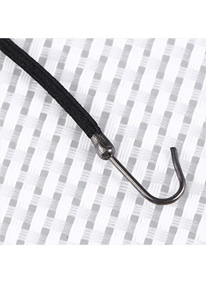 Oarkive - 20pcs Bungee Hair Ties Bungee Elastic Hair Bands Hair Bungee Cords with Hooks Bungee Cord Hair Tie Hair Hook Blonde Ponytail Holder Hair Wrap - Image 1