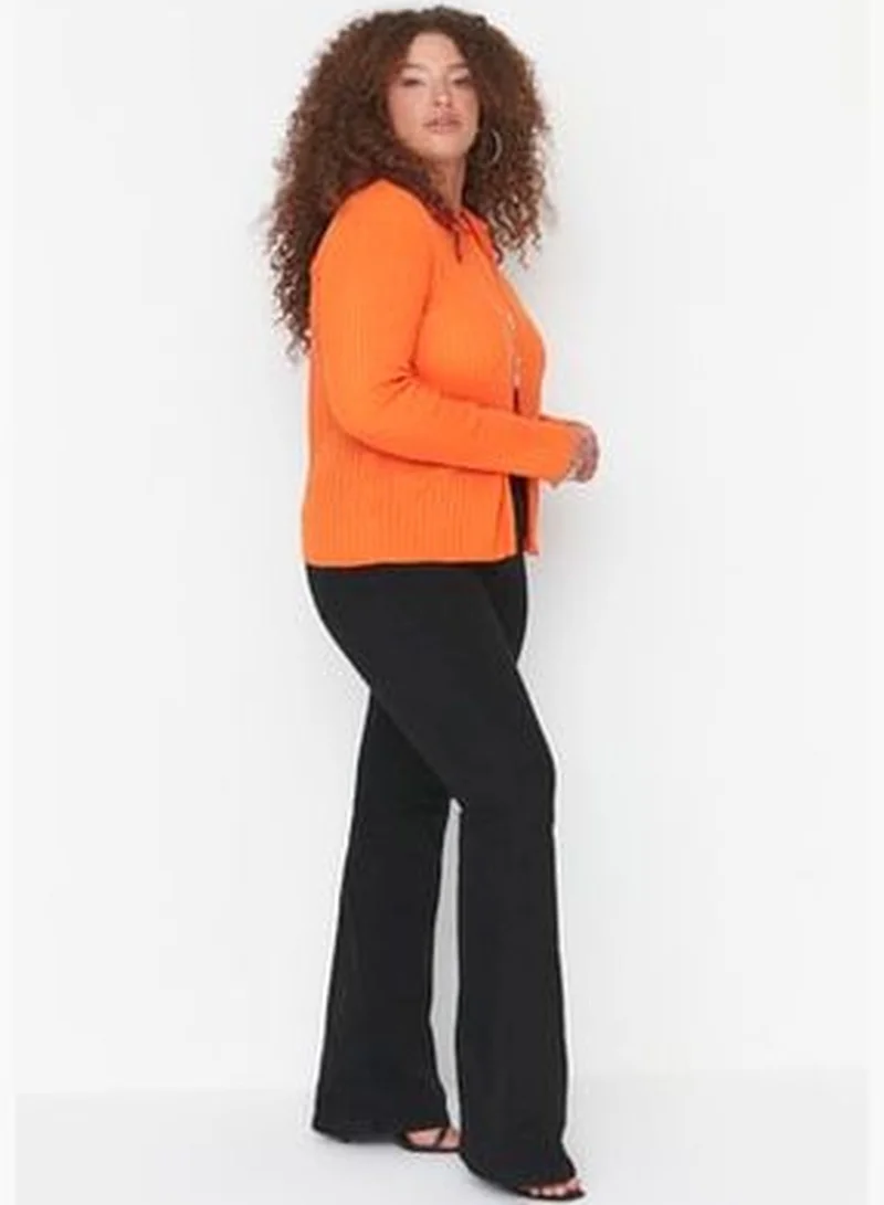 trendyol Black High Waist Flare Jeans