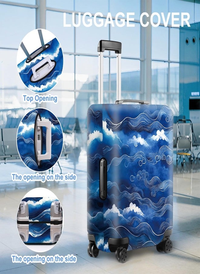 THISFIND Luggage Cover, Washable Travel Suitcase Cover, Suitcase Protector Anti-scratch Bag cover Fits 18-34 Inch Luggage, 25, S(18"-22" Suitcase), Animal - Image 3