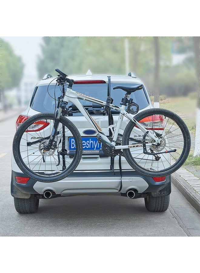 Blueshyhall Car Bicycle Stand SUV Vehicle Trunk Mount Bike Cycling Stand Storage Carrier - Image 2