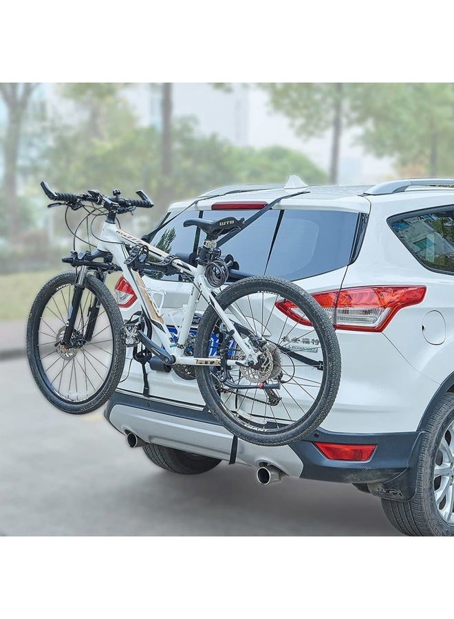 Blueshyhall Car Bicycle Stand SUV Vehicle Trunk Mount Bike Cycling Stand Storage Carrier - Image 1