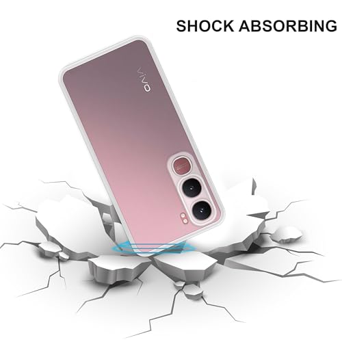 VIDO Transparent Back Case Cover for Vivo Y31 5G (Soft & Flexible & Camera Protection Back Case) - Image 5