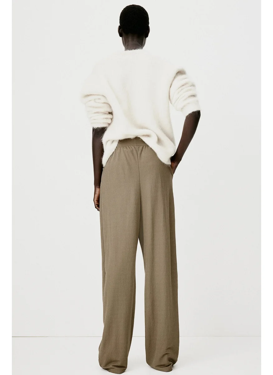 اتش اند ام High-Waisted Tailored Trousers