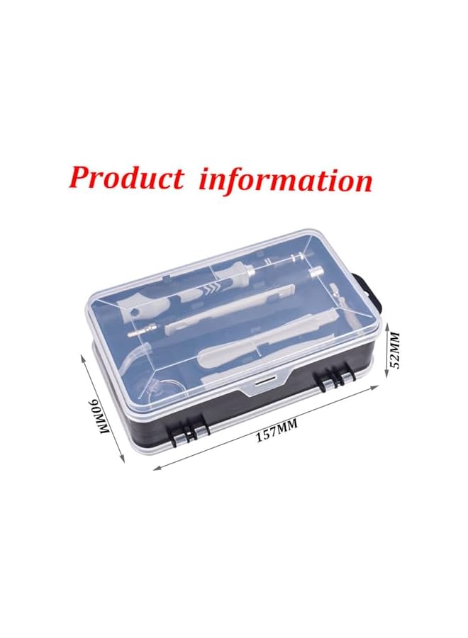 PROMASS promass Mini Precision Screwdriver Set, 115 in 1 Magnetic Screwdriver Bit Kit, Multi-Function Stainless Steel Professional Repair Tool Kit for Phone, Laptop, PC, Glasses, Electronics (Grey)  - Image 3