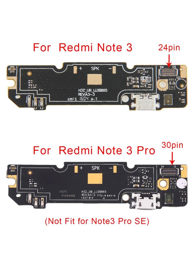 erorex Original Charging Port Board (24 pin) for Xiaomi Redmi Note 3 - Image 4