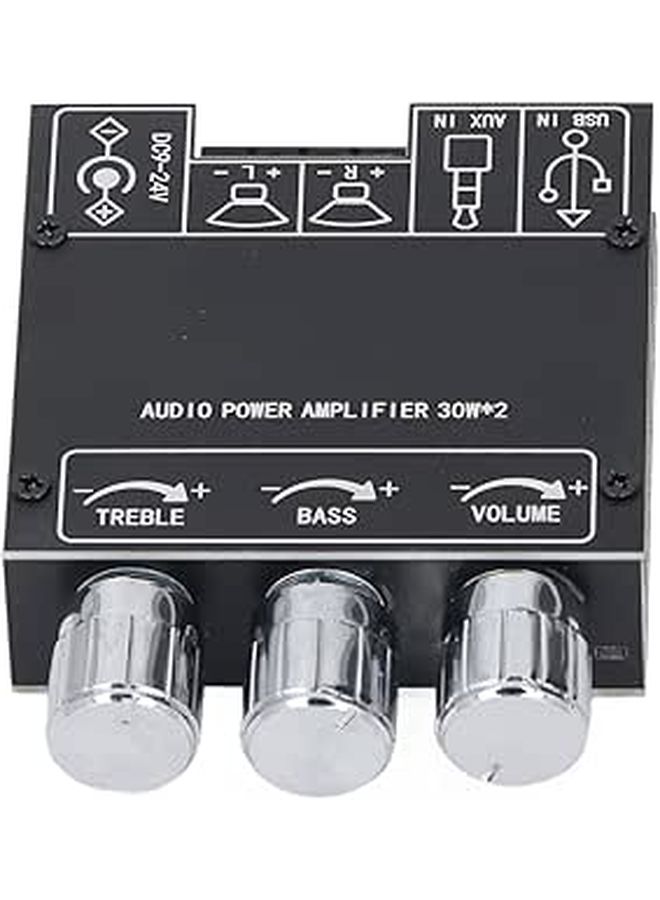 FILFEEL 2x30W Sound Power Amplifier Board 2 0 Channel Stereo USB Input - Image 1