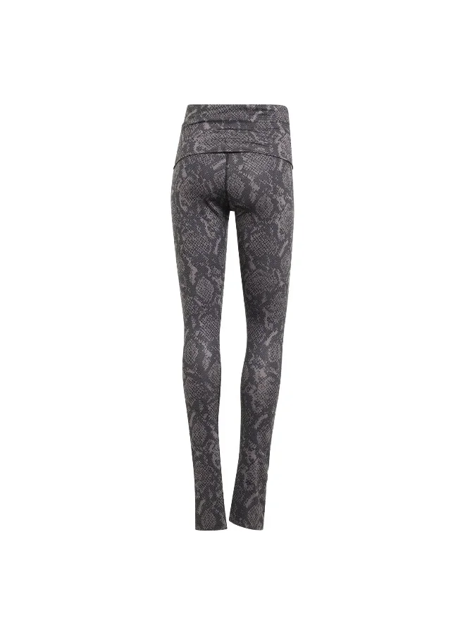 adidas Adidas Asmc Leg P Brown Training Tights For Women 2XS
