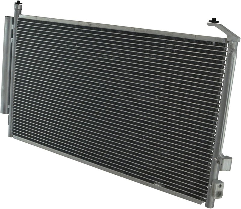 TRQ Air Conditioning A/C Condenser Receiver Drier Compatible with 2003-2008 Subaru Forester SU3030126 SU3030132 - Image 1