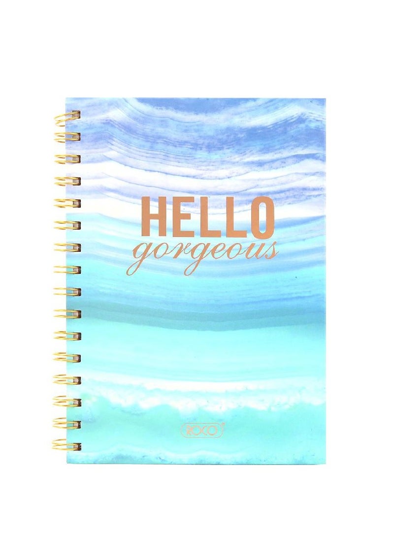 ROCO Notebook "Hello Gorgeous"A580 Sheets - Image 1
