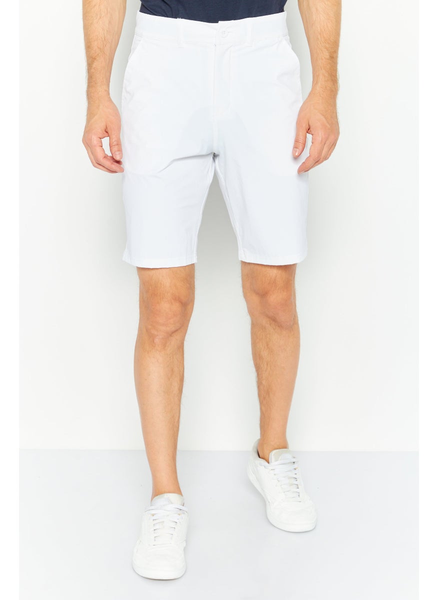 Men Regular Fit Brand Logo Chino Shorts, White - pzsku/Z12A263C27F3993D8BF03Z/45/_/1737728154/02fc6ea3-1175-429b-be17-c97c59dcd546