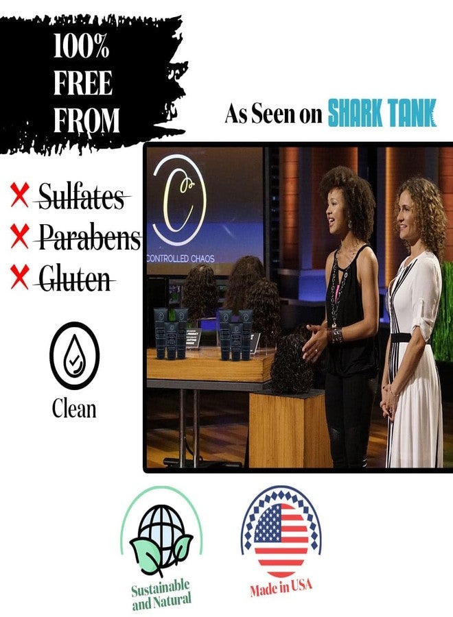 Controlled Chaos Hair Moisturizer for Curly Hair - Paraben & Sulfate Free, Moisturizes & Defines Extra Dry, Curly & Coarse Hair, Leave-in Hair Conditioner - 32 oz - Image 5