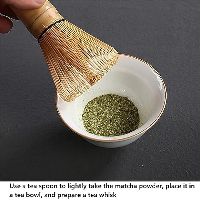 OZORI Matcha Stirrer Matcha Brush Matcha AccessoryHandmade From Natural Bamboo - Image 5