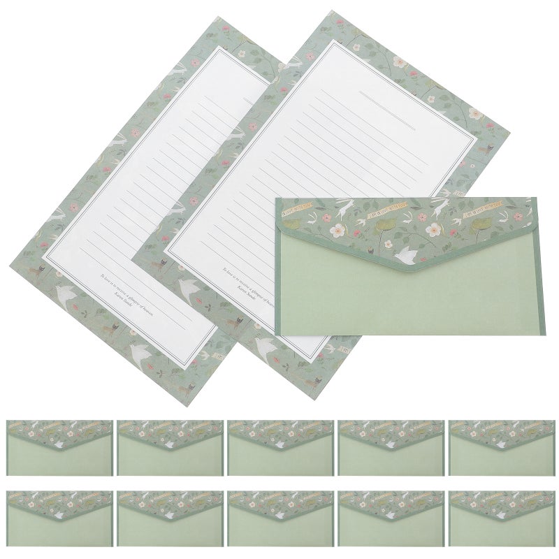 Lined Stationery Writing Paper, Ideal for Letter Writing and Invitations, Elegant Design - Image 5