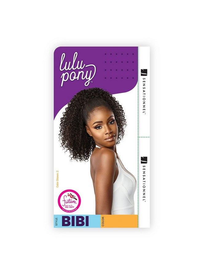 Sensationnel Hair Extensions Lulu Pony Bibi (1B) - Image 4