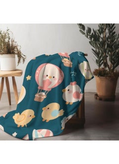General Baby and children's cartoon flannel thin blanket (warm and comfortable, suitable for sleep, games) 70cm*100cm - 342  - Image 4