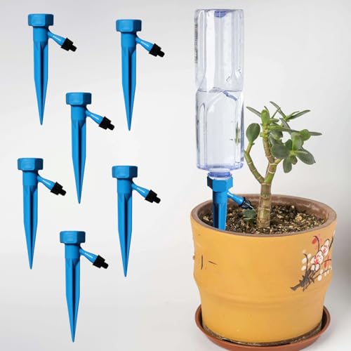 Cinagro (Pack of 6) Drip Irrigation kit for Home Garden, Self-Watering Spikes, Drip Spikes for Plants, Home Garden, Automatic Plant Watering Devices - Image 1