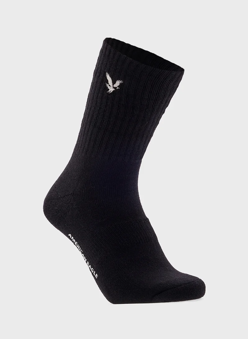 American Eagle AE Crew Socks 5-Pack