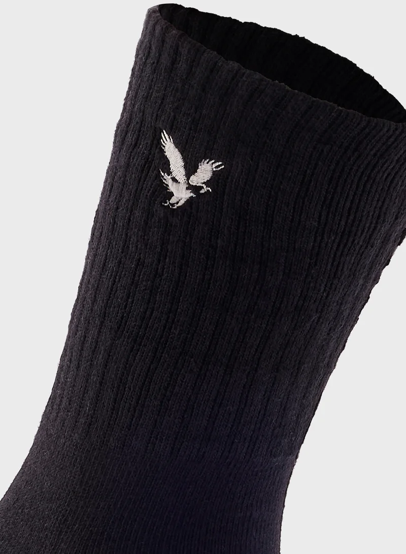 American Eagle AE Crew Socks 5-Pack