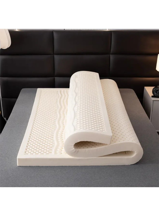 زابروس اللاتكس الطبيعي العضوي لوح للمراتب او لباد – راحة فاخرة، تخفيف الضغط ودعم فائق – بسماكة 2.5 سم، نوم أكثر برودة، صديقة للحساسية – أحجام متوفرة - Image 2