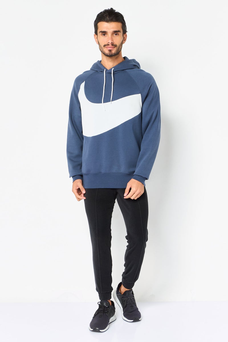 Nike Men Sportswear Fit Long Sleeve Outdoor Sweatshirt, Navy - Image 2