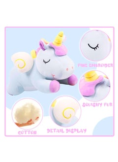 14in Giant Unicorn Plush Toy – Soft Hugging Pillow, Cute Kawaii Plushie for Kids & Adults, Fluffy Cuddly Cushion, Sleeping Pillow, Large Stuffed Animal, Gift for Girls, Boys, Nursery & Room Decor - pzsku/Z12A2E4C10F329063182AZ/45/_/1740984192/fdaadd1a-2d6d-42ec-ad3f-70979dca738e