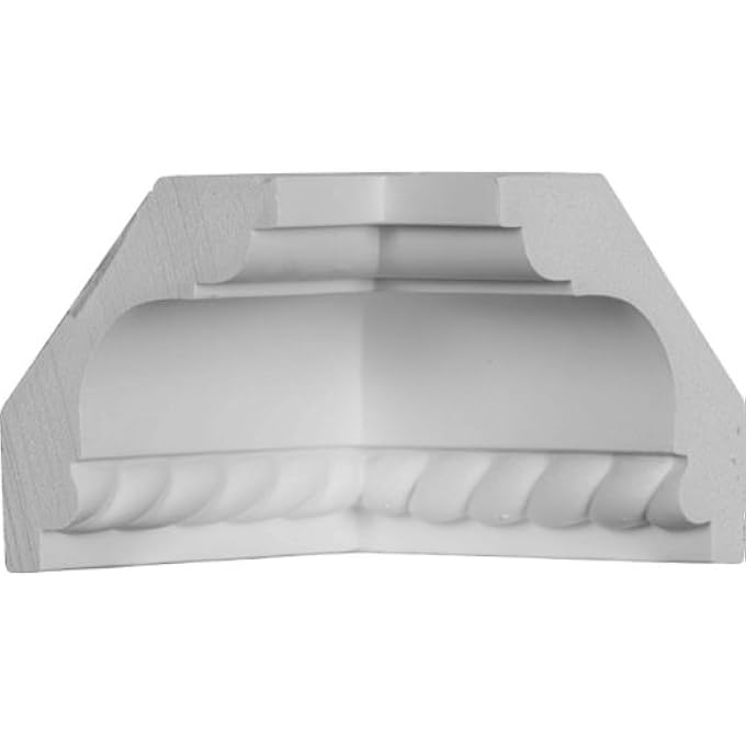 MIC02X02LN INSIDE CORNER (MATCHES MOULDING MLD02X02X06LN), 2 1/4"P X 2 1/4"H, WHITE - Image 2