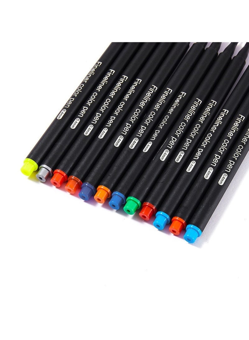 Huitich Fineliner Color Pen Set - 36 Colors (0.4mm) - Image 3