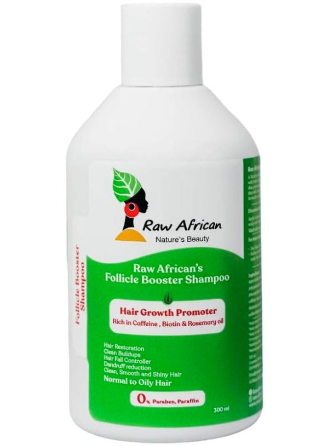 Follicle Booster Hair Growth Shampoo (300ml) - For Thicker, Stronger Hair & Reduced Fall
