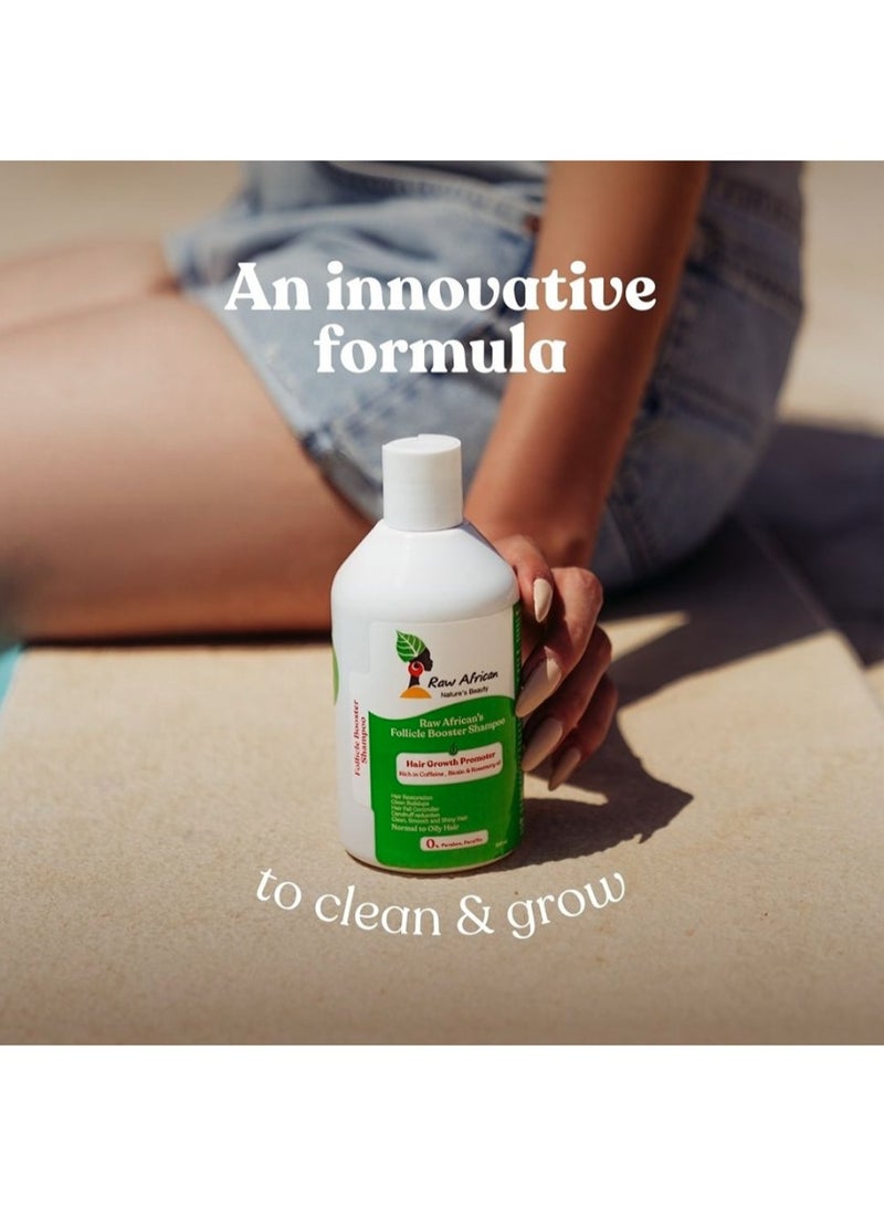 Follicle Booster Hair Growth Shampoo (300ml) - For Thicker, Stronger Hair & Reduced Fall