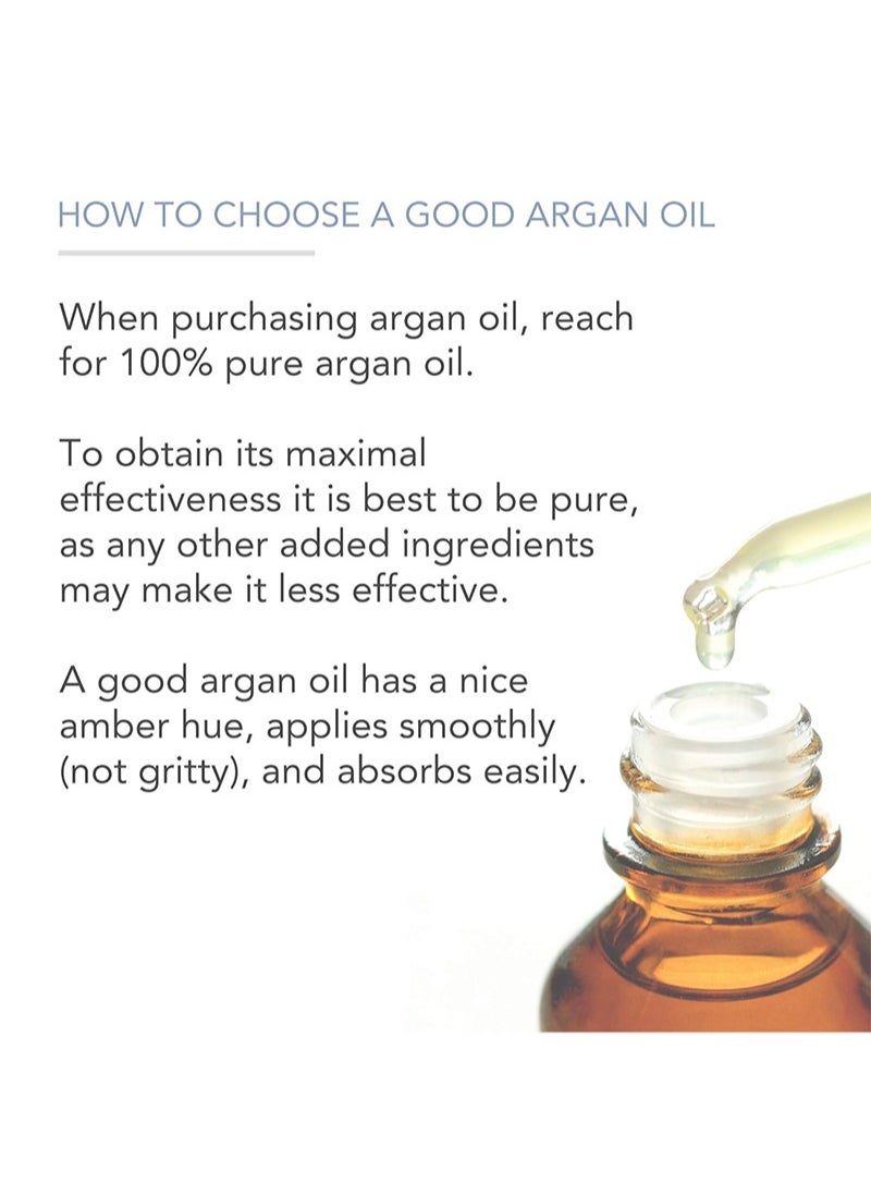 Mabox - Argan Oil - 1 fl oz (30 ml) | Moroccan Oil | Pure Argan Oil | Stimulates Hair Growth, Skin, Body and Facial Care | Nail Protection | Unrefined, Cold Pressed - Image 1