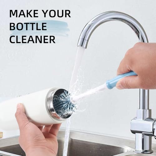 UXIETIN 3 Pack Water Bottle Cleaner Kit for owala 24oz/32oz/40oz,owala Brush and Straw Cleaner, Straw Cleaner Compatible with owala Water Bottle,owala Accessories - Image 2