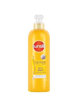 Leave On Cream, with Argan Oil, For Frizzy and Dry Hair, Soft & Smooth, Effortless Styling & 24HR Deep Nourishment, 200ml