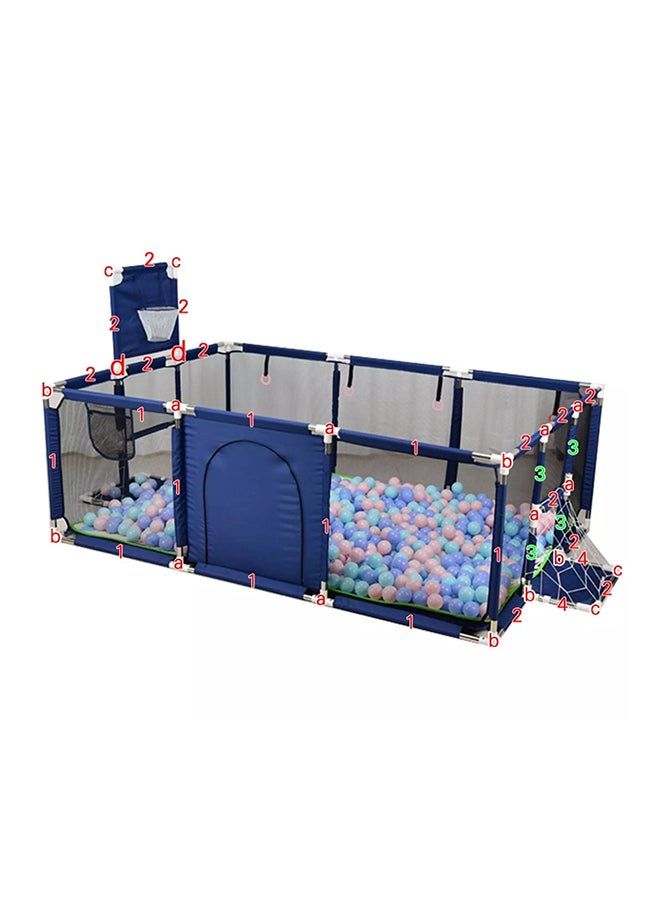 Cool Baby Foldable Playpen Activity Center Room Tent Durable Sturdy Made Up With Premium Quality, Upto 12 Months 128x107x128cm - Image 4