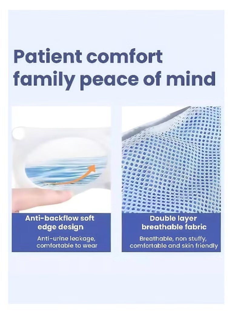 Reusable Silicone Urine Collector with Portable Wearable Urinary Drainage Bag System Wearable Washable Urinal Collector for wonmen while Sleeping Bed Patients - Image 4