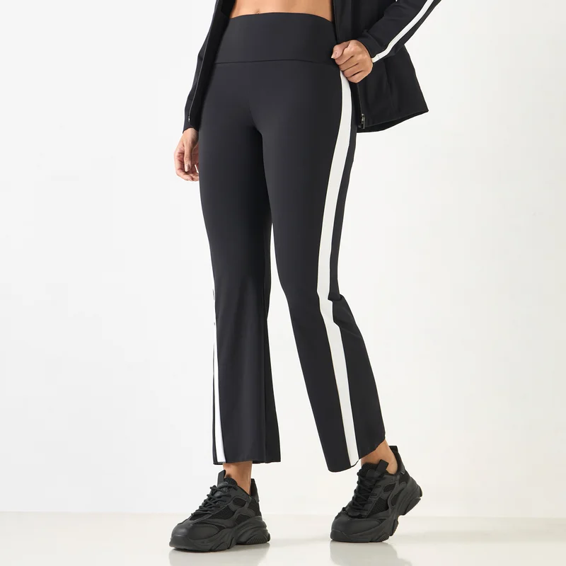 ADOT by Splash Tape Detail Track Pants with Elasticated Waist
