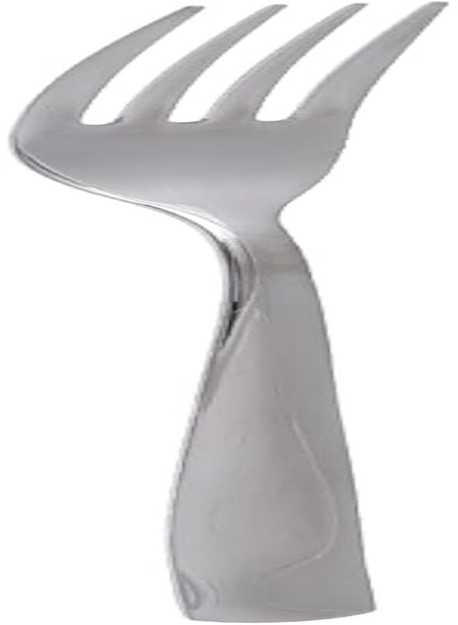 Oneida Andorra Stainless Steel Serving Fork - Silver
