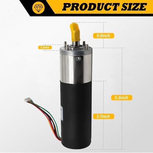 Jecoupoon RV in-Wall Slide-Out Motor, IG-42 (10mm) Motor Assembly, 300:1 High Torque Gear Ratio Compatible with in-Wall Slide System 236575 - Image 2