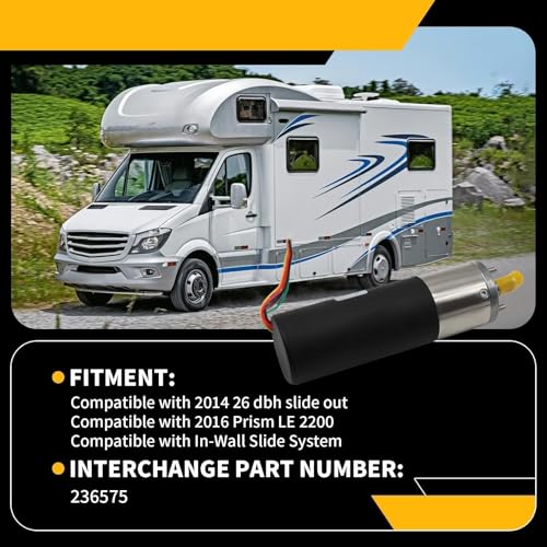 Jecoupoon RV in-Wall Slide-Out Motor, IG-42 (10mm) Motor Assembly, 300:1 High Torque Gear Ratio Compatible with in-Wall Slide System 236575 - Image 5