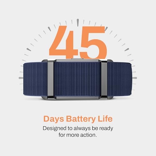 Pebble Newly Launched Qore 2 Premium Metal Fitness Band | 45 Days Battery Life, Heart Rate, SpO2, HRV & Body Temp Monitor, Sleep Tracker, AI Health Analysis, Smart Notifications (Nebula Blue) - Image 3