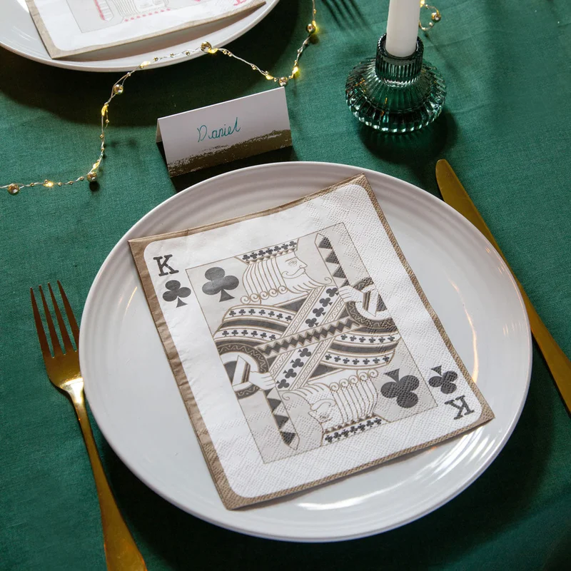 Talking Tables PLAYING CARD NAPKIN