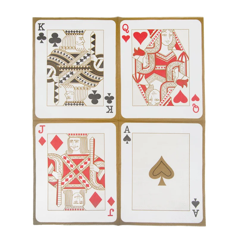 Talking Tables PLAYING CARD NAPKIN