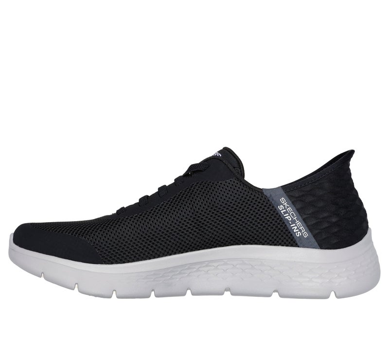 Skechers Men's Go Walk Flex Hands Up Hands Free Slip-Ins Sneaker, Black/Grey, 11 - Image 2