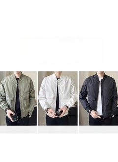 Jeep Men's Trendy Loose Casual Jacket, Baseball Collar, Workwear Jacket  - Image 2