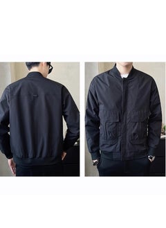 Jeep Men's Trendy Loose Casual Jacket, Baseball Collar, Workwear Jacket  - Image 3