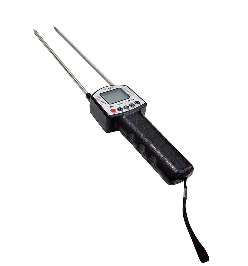 amiciSense جهاز قياس رطوبة الحبوب المحمول لاختبار الرطوبة للقمح والأرز والذرة وغيرها مع 4 بطاريات AA - Image 2