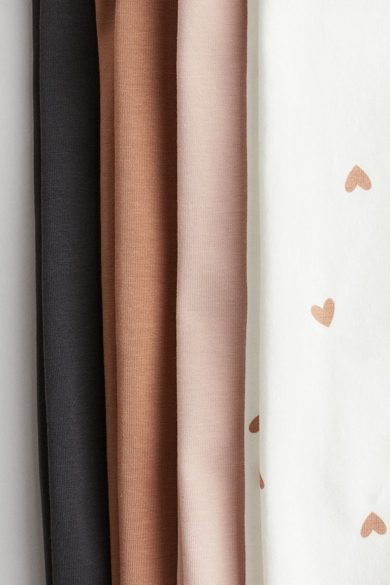H&M 4-Pack Cotton Jersey Leggings - Image 2
