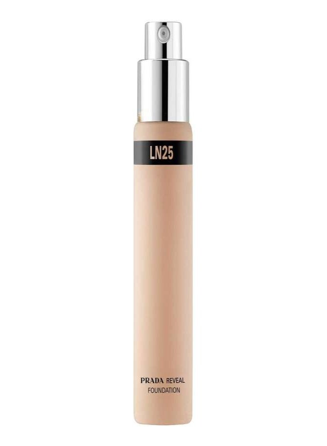 PRADA Reveal Skin Optimizing Foundation Refill 30ml – LN25 Long-Wear Natural Finish Refillable Foundation - Image 1