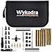 Wykodra Tire Repair Kit with Tire Plug Rubber Nail Solutions Tire Screw Plug Kit with Screwdriver Professional Heavy Duty Emergency Flat Tire Repair for Car Truck Motorcycle Tractor Mower Wheelbarrow - Image 2