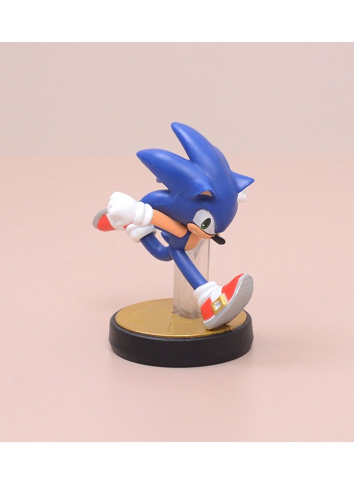 general Hedgehog Sonic Doll Ornament Figure Model Anime Ornament beautifully restores the character image - Image 1